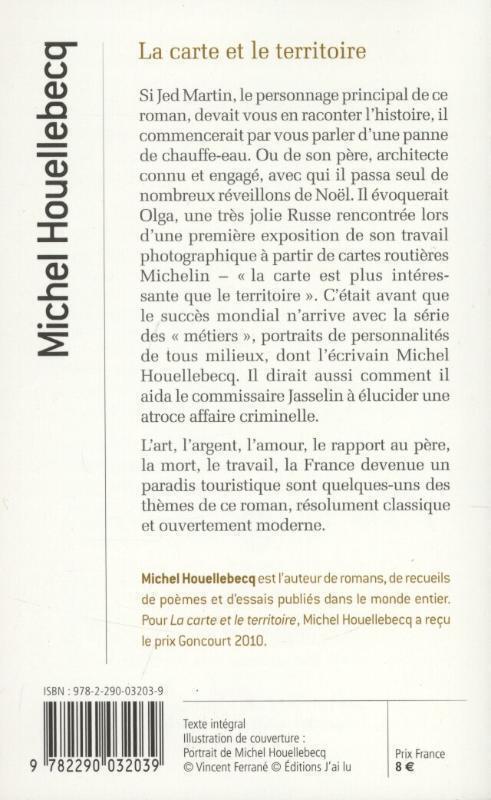 Thumbnail - La Carte Et Le Territoire | Michel Houellebecq | 2012 | Französisch
