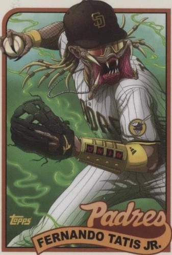 Topps NOW Project 70 Alex Pardee Fernando Tatis Jr. Predator
