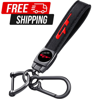 Leather Keychain Key Ring for Kia K3 Forte Cerato 2021-2024 GT Car Accessories