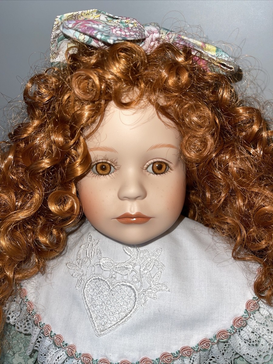 Christina janiak doll Kelly porcelain cloth 22” le 315/2000 | eBay