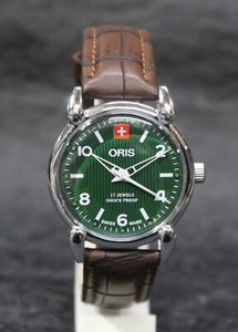 ORIS オリス 17JEWELS SHOCK PROOF ドミノ ヴィンテージ 特定] Oris “17 Jewels Shock Proof” - 本物？それとも偽物