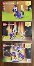 Lego Creator # 31125 Instruction Manuals Only