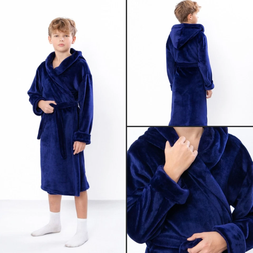 Bata envolvente para niños - Tela de felpa y ajuste de movimiento libre, semitemporada, Nosi svoe 6... Foto 2 de 4