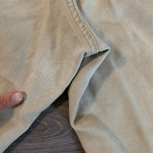Patagonia Pants Mens Size 36 Canvas Tan Color Cotton Straight Leg Zip Fly - Picture 4 of 17