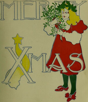 Vintage Christmas Illustrations Canadian Grocer Magazine 1898 Poster
