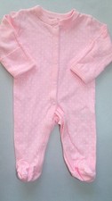 Baby Girl Clothes Nwot HB Preemie Pink Sleeper Outfit