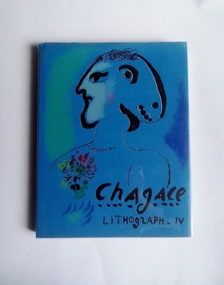 Chagall Lithograph IV Kunstband Epoche 1969 - 1973 mit orig. Lithographien