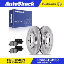Front Brake Rotors Ceramic Pads for Chevy Malibu Pontiac G6 G5 Saturn Aura
