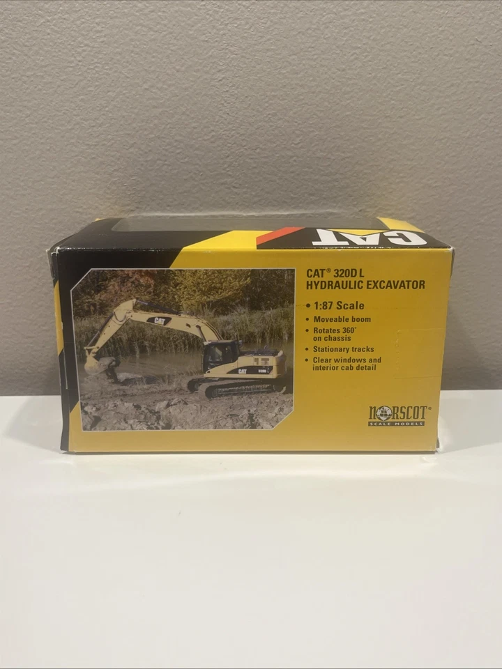Norscot - CAT® 320D L HYDRAULIC EXCAVATOR - At Work 1:87 #55436 Loose In Box G14 - Image 3 of 3
