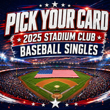 2025 Topps Stadium Club Baseball Pick Your Card MLB Singles You Choose