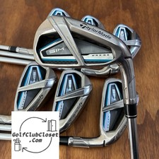 TaylorMade Sim Max OS Iron Set / 5-AW Regular Flex Steel KBS Max 85 Midsize Grip