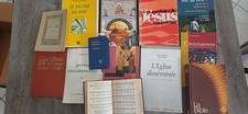 LOT 13 LIVRES RELIGIEUX - RELIGION CHRETIENNE - BIBLE - DIEU - CHRIST ETC...
