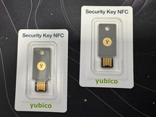 USB A NFC Security Key FIDO Certified Two Factor Authenticator Compatibility New