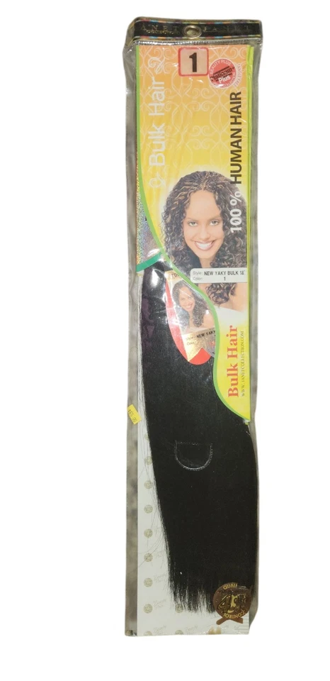 100% HUMANO NUEVO YAKY A GRANEL 18" COLECCIÓN JANET Foto 2 de 2