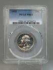 1952 25C PCGS PR64  Washington Silver Quarter