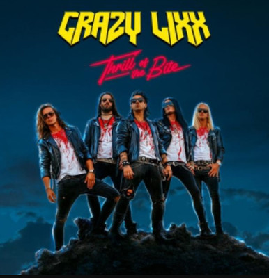 CRAZY LIXX THRILL OF THE BITE WITH BONUS TRACK 2025 JAPAN CD
