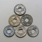 LOT OF 6 (SIX) COINS - EMPEROR SHENZONG____China - Feng Shui____1078 - 1086 AD — photo 1