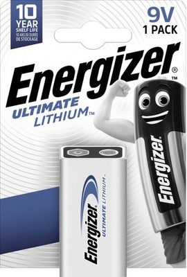 Energizer Ultimate Lithium E-Block 9 V  Batterie
