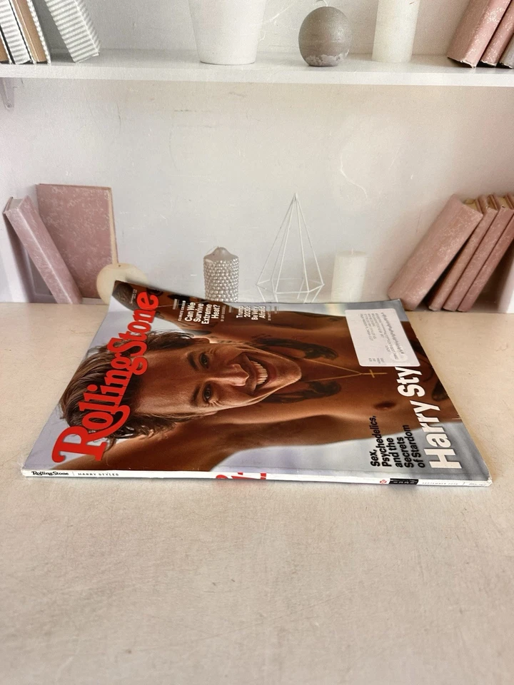 Harry Styles Rolling Stone Magazine September 2019 Issue #1331 One Direction - Image 2 of 4