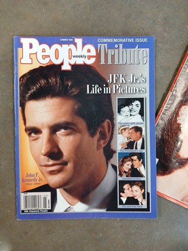 John F Kennedy Jr Lot: People Tribute Summer 1999 & LIFE 1999 Year In Pictures - Picture 2 of 9