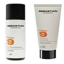 Sebastian Potion 9 Nourishing Shampoo 50ml & Conditioner 30ml (Travel Size)