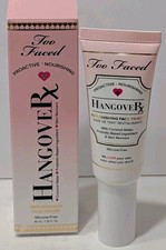 Too Faced Hangover Replenishing Face Primer Silicone-Free Cream Clear 1.35 fl oz