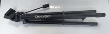 Quickset Tripod with a camera mount and adjustable angles Used condition Working