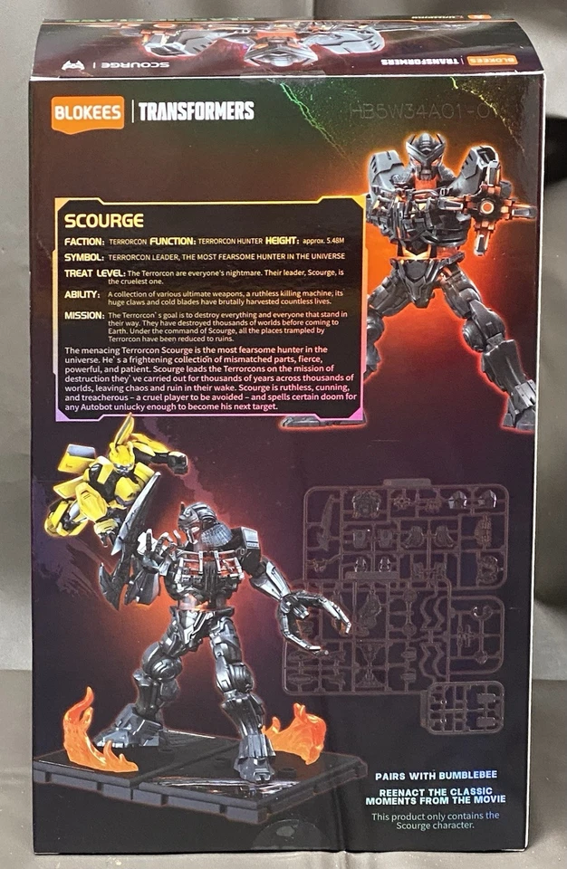 Transformers Scourge Robot Classic Class Blokees Model Kit - Image 3 of 4