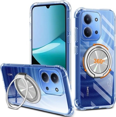 Compatible for Xiaomi Redmi 15C / Poco C85 Case, 360° Rotatable Ring Holder Kic