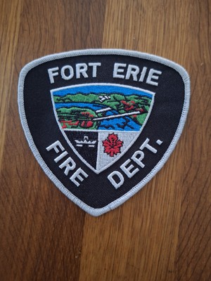 Feuerwehr Ärmelabzeichen Kanada Fort Erie NEU