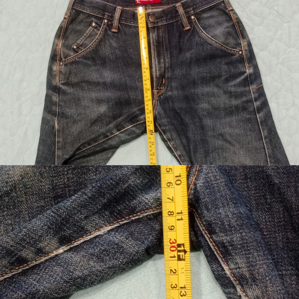 Edwin “E-function” Distress Jeans Denim  MADE IN … - image 16