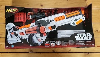 NERF Star Wars VII The Force Awakens First Order Deluxe Blaster NEW & SEALED