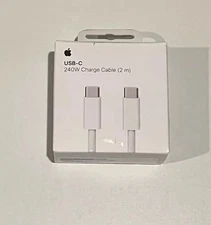 Apple 240W USB-C Charge Cable 2m 6 FT ‎MU2G3AM/A In Original Retail Package
