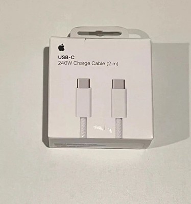 Apple 240W USB-C Charge Cable 2m 6 FT  MU2G3AM/A In Original Retail Package