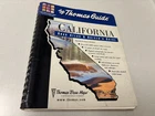Thomas Guide: California Atlas & Driver's Guide maps & more VG+ 01 spiral book