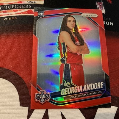 2025 WNBA Prizm GEORGIA AMOORE Rookie Red Prizm 62/299 #103