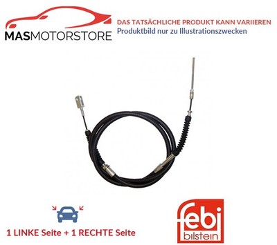 HANDBREMSSEIL BREMSSEIL PAAR HINTEN FEBI BILSTEIN 170921 2PCS P NEU OE QUALITÄT