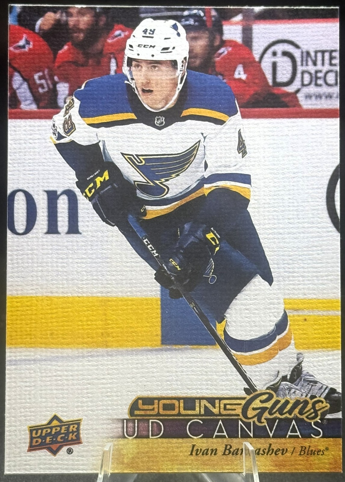 Ivan Barbashev 2017-18 Upper Deck Series 1 Young Guns Canvas #C106 -St. Louis RC