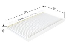BOSCH Filter, Innenraumluft 1 987 432 015 für OPEL