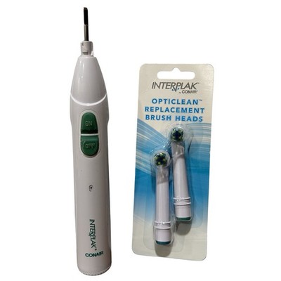 Interplak by Conair - Electric Toothbrush & Opticlean Replacement Brush Heads