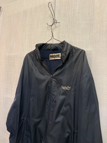 Boast Country Club of Hilton Head Jacket Men's XL Navy Blue Full-Zip Windbreaker - product listing photo