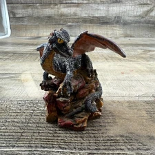 Vintage Dragon Figurine Statue Decoration