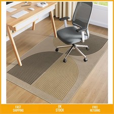 Sturdy Non Slip Office Chair Mat Floor Protector For Carpet Wood 90x120cm 1pc