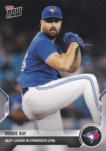 2021 Topps Now 908 Robbie Ray