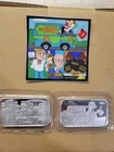 Postal Express 2 bar Trump Biden Gas Hike 2-1 troy oz. .999 Fine Silver