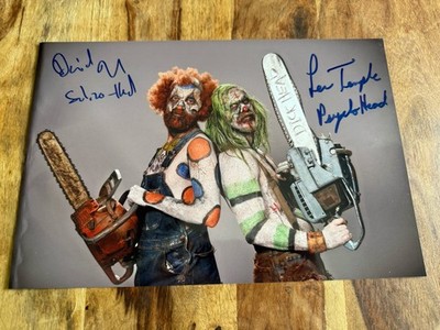 David Ury Lew Temple Autogramm 20x30cm Rob Zombies 31