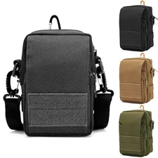 Military Tactical MOLLE| Pouch EDC Belt Waist Fanny Military Waist Bags Pack