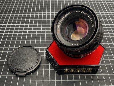 Carl Zeiss Jena Biometar 80mm f/2,8 Red MC   Pentacon Six, P6 Lens, DDR