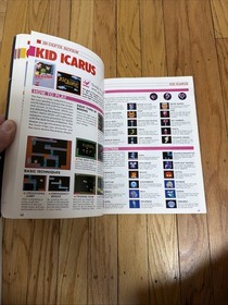 Vtg 1987 NES Official Nintendo Player's Guide w/ Sticker Sheet Stadium Events