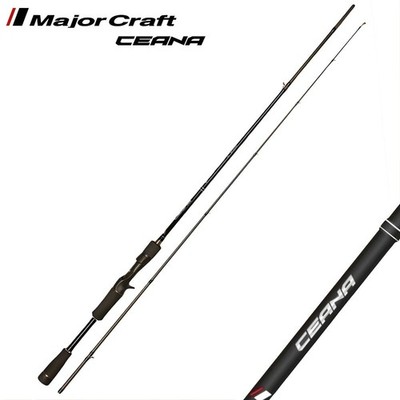 MAJOR CRAFT Freshwater Fishing Baitcasting Rod CEANA FW CASTING CNC-662M